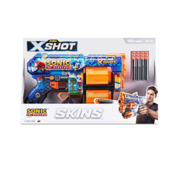 Zuru X-Shot Skins Dread Sonic the Hedgehog Blaster