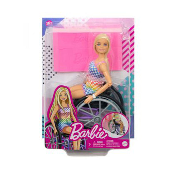 Barbie Doll with Wheelchair and Accessories