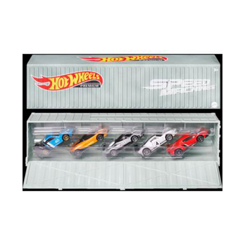 Set di contenitori hot wheels (confezione di 5)