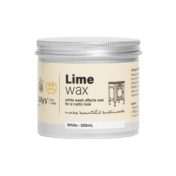 Gilly's Lime White Wash Effects Wax 200mL