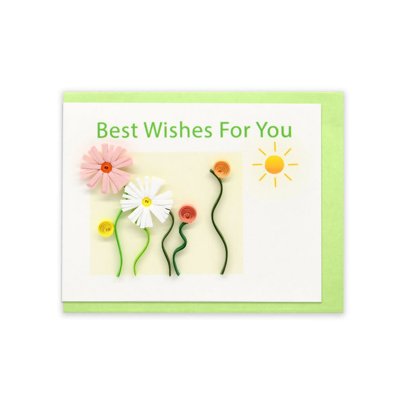 Quilled Mini Greeting Card (8.5x6.4cm)