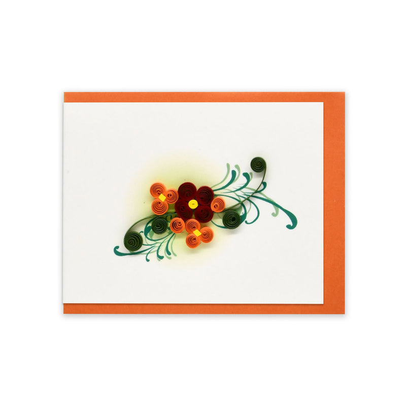 Quilled Mini Greeting Card (8.5x6.4cm)