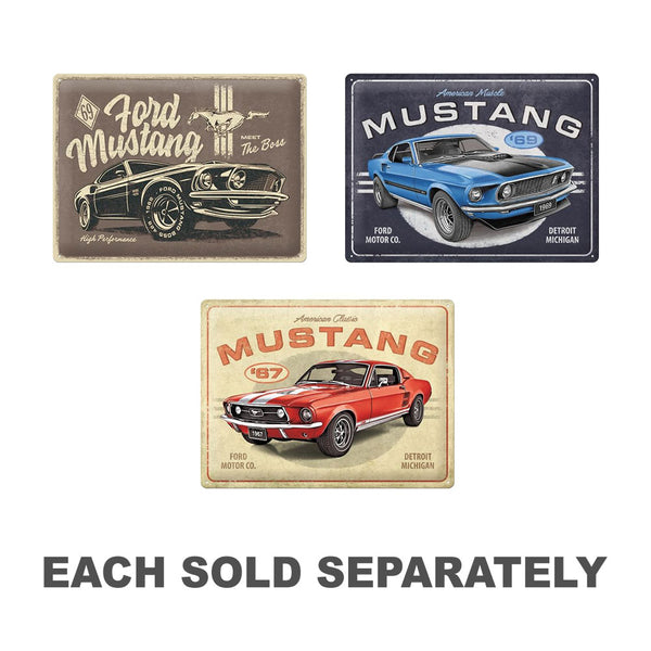 Nostalgic-Art Ford Mustang Large Sign