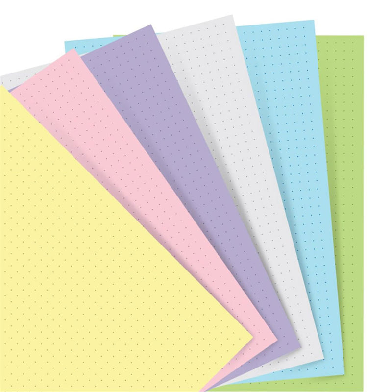 Filofax Pastel A5 RIMBORSO del taccuino 60pk