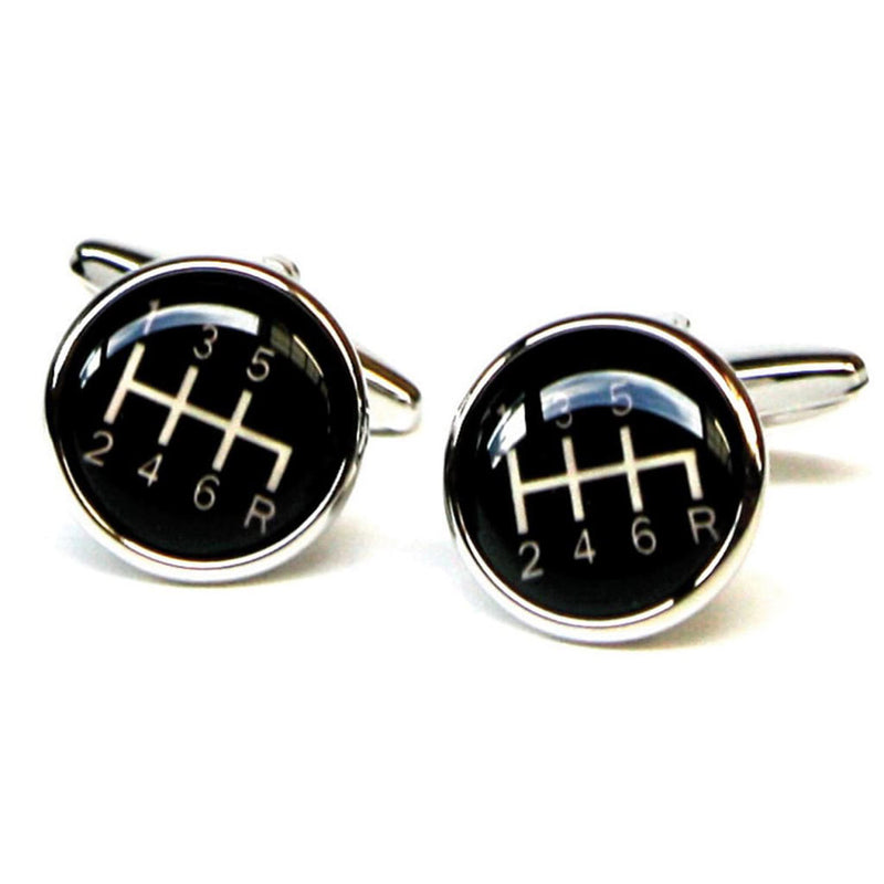 Gearshift Button Cufflinks