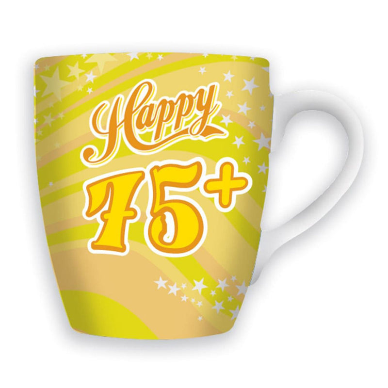 Birthday Happy 75+ Celebration Mug