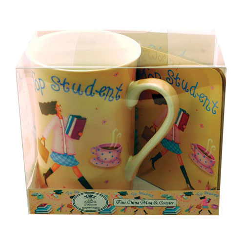 Colours Student Mug and Coaster