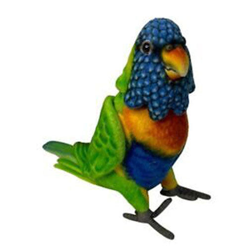 Poseable Rainbow Lorikeet Bird Plush Toy 25cm