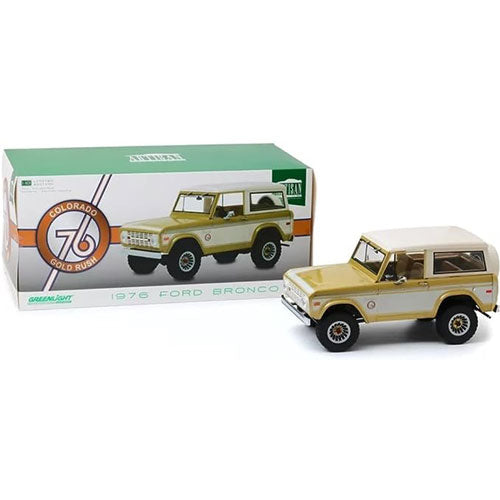 1976 Ford Bronco Colorado Bicentennial 1:18 Model Car (Gold)