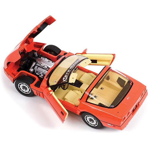 1984 Chevrolet Corvette C4 1:18 Model Car (Orange)