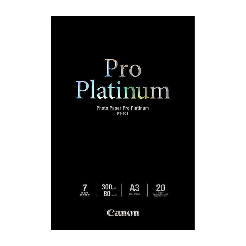 Papier photo Canon Pro Platinum 20pc