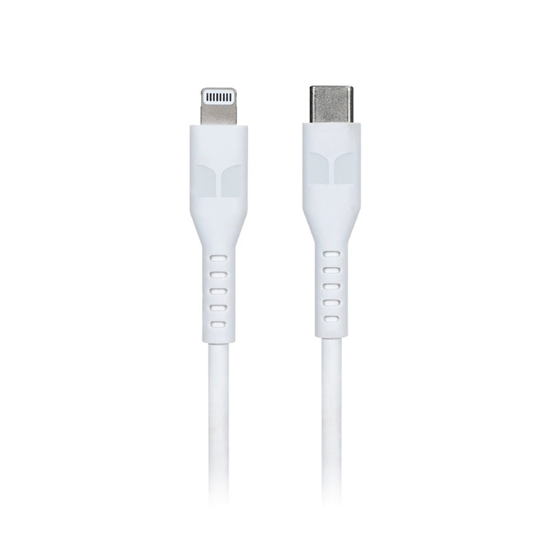 Monster Lightning vers USB-C Cable 2M (blanc)