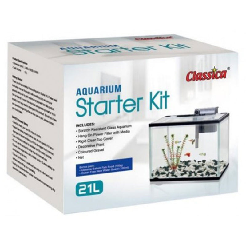 Kit de démarrage de l'aquarium Classica