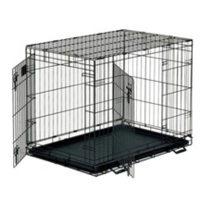 Pet Dog Crate (nero)