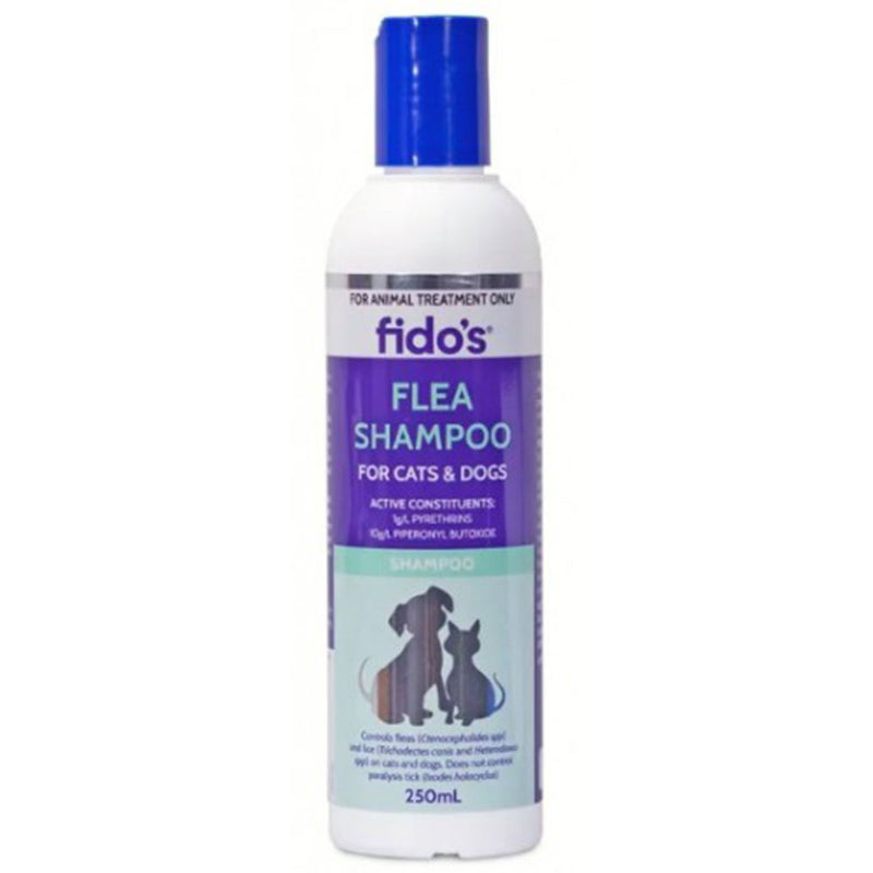 Shampoo di controllo delle pulci fido