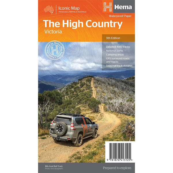 Hema High Country VIC Map