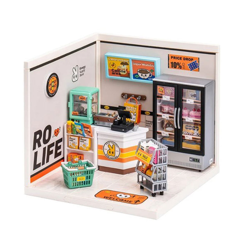 Miniature DIY Plastic Superstore