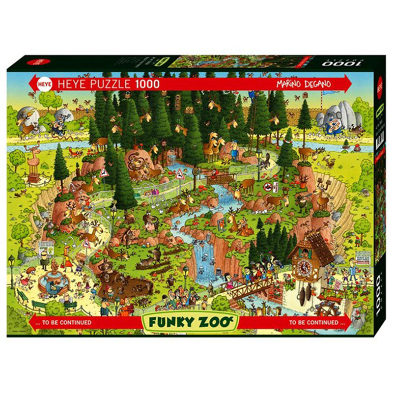 Heye Funky Zoo Jigsaw Puzzle 1000pcs