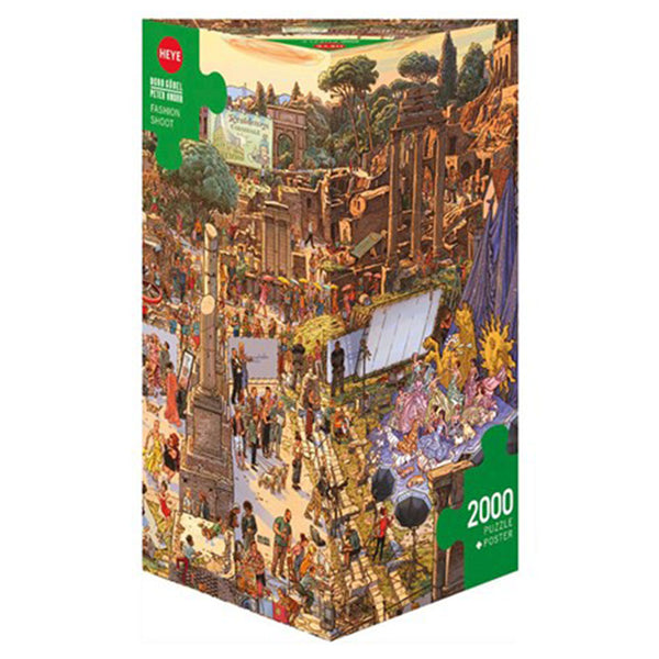 Heye Gobel/Knorr Fashion Shoot Triangular Puzzle 2000pcs