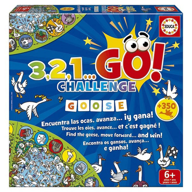 Educa 3,2,1 go Challenge Game