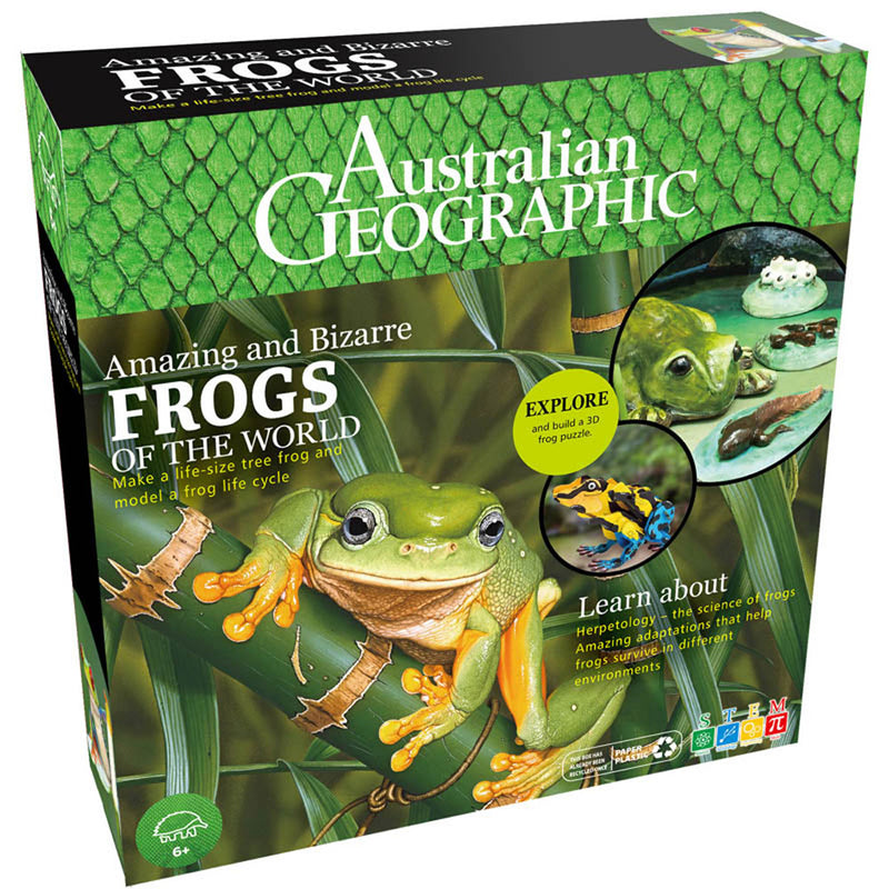 Australian Geographic: Amazing and Bizarre Frogs Kit