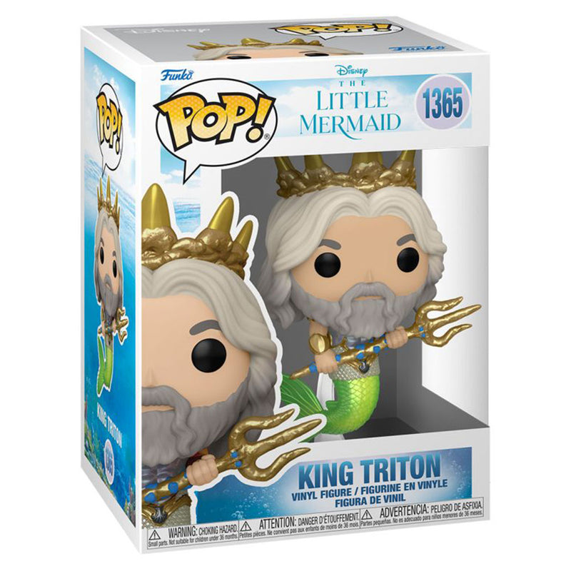 Little Mermaid 2023 King Triton Pop! Vinyl