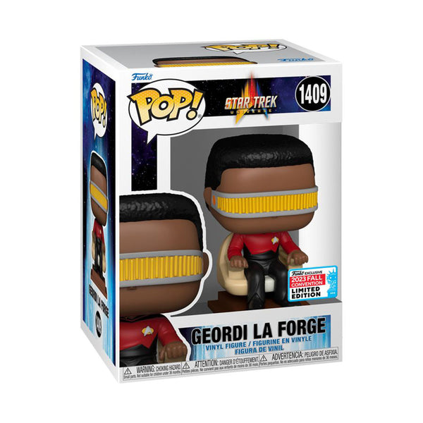 Star Trek Geordi La Forge Pop! Vinyl NYCC 2023 US Exclusive