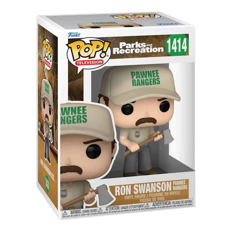 Parks & Recreation Ron Swanson Pawnee Rangers Pop! Vinyl