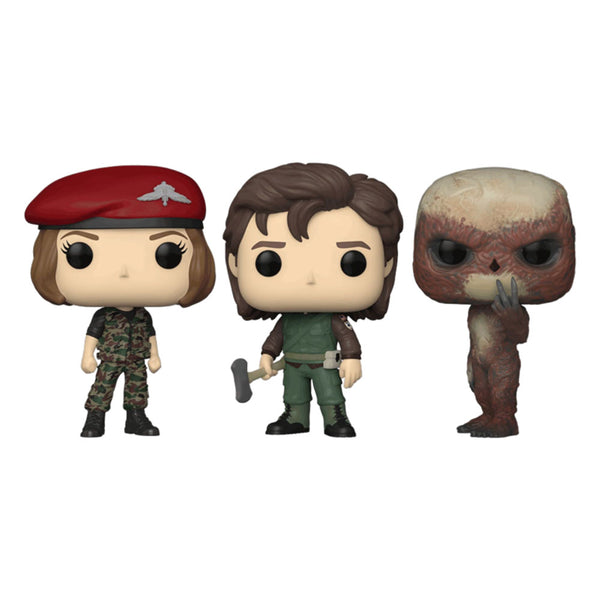 Stranger Things Robin, Steve & Vecna US Pop! 3-Pack