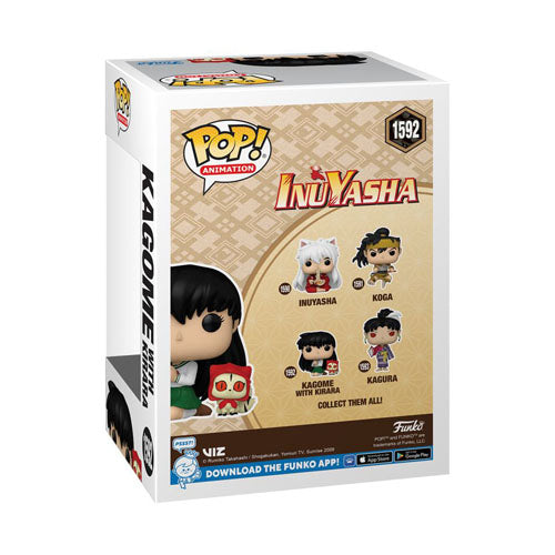 Inuyasha Kagome with Kirara Pop! Vinyl