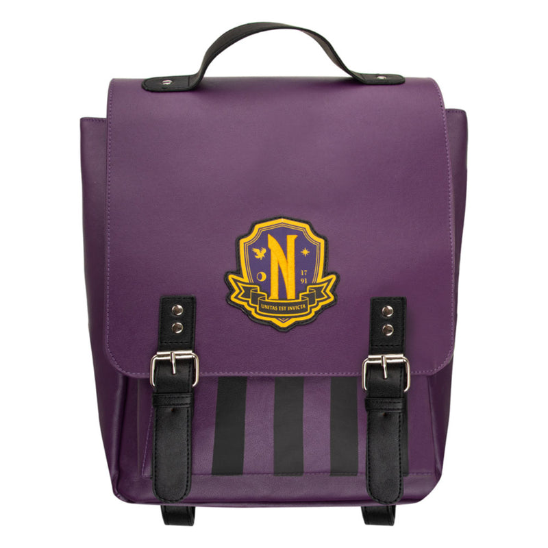 Wednesday TV Nevermore Academy Backpack (Purple)