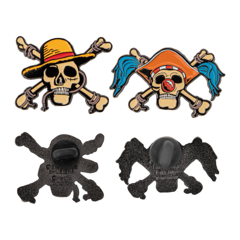 One Piece 2023 Luffy & Buggy Set of 2 Pins