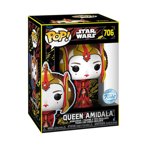 Phantom Menace 25th Anniv Queen Amidala US Retro Pop! Vinyl