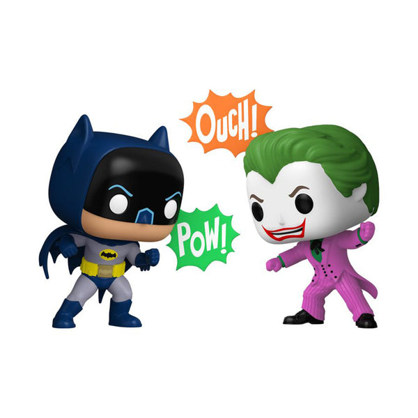 85th Anniv Batman & Joker 1966 US Exclusive Pop! Vinyl 2pk