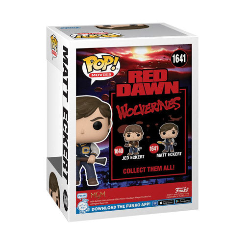 Red Dawn Matt Eckert Pop! Vinyl