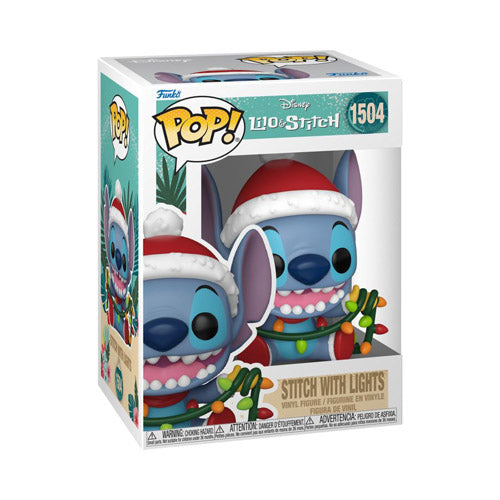 Lilo & Stitch: Stitch with Lights Holiday Pop! Vinyl