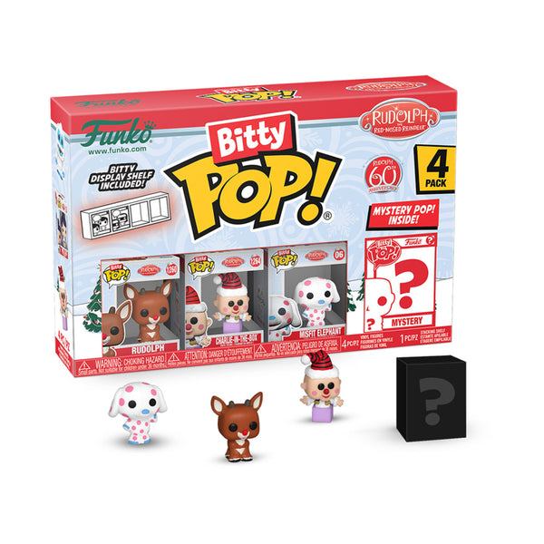 Rudolph- Rudolph Bitty Pop! 4-Pack