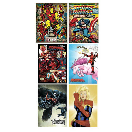 Affiche de bandes dessinées Marvel