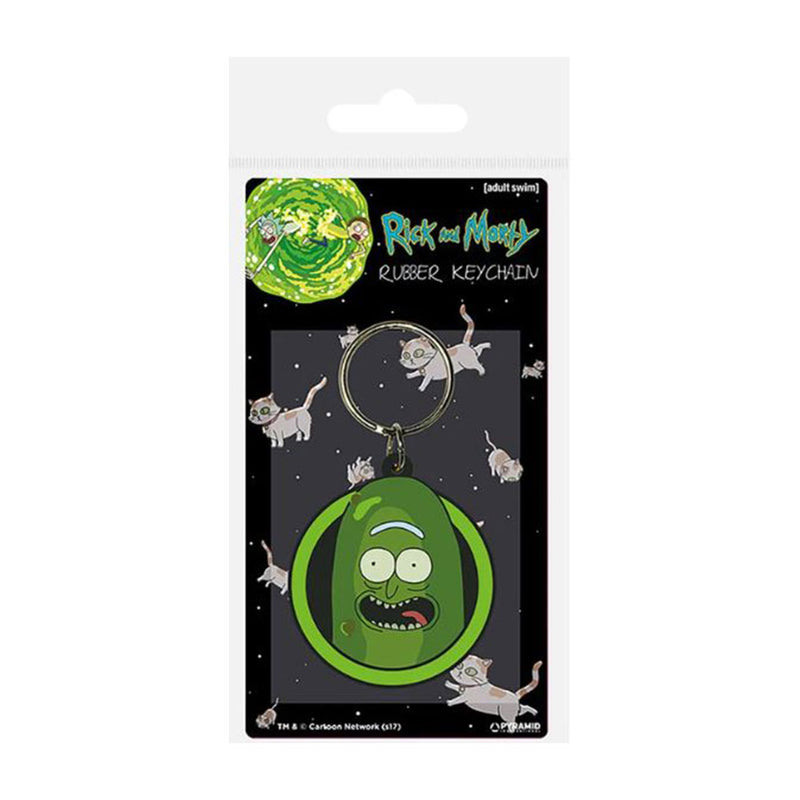 Rick and Morty Rubber Keyring