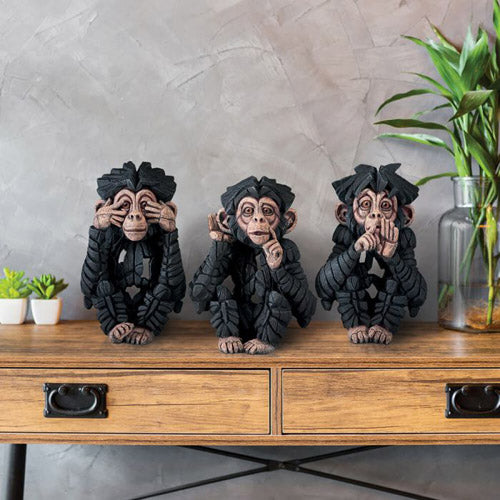 Edge Baby Chimp 'Speak No Evil' Figure