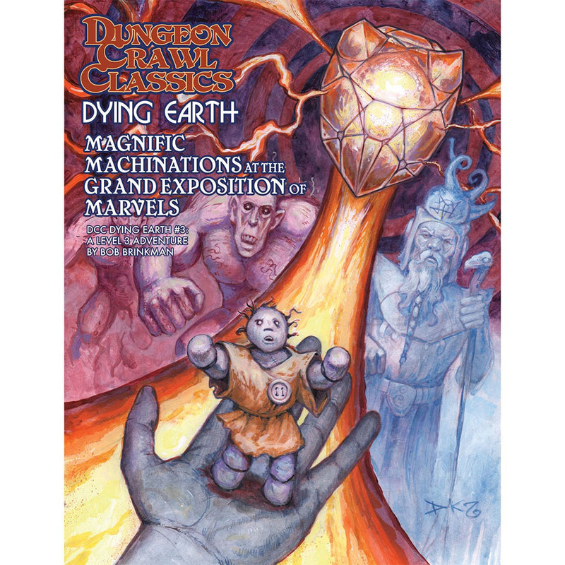 Dungeon Crawl Classics Sterbende Erde RPG -Buch