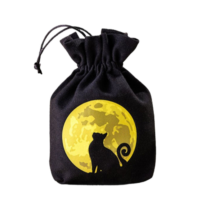 Q Workshop Mooncat Dice Pouch