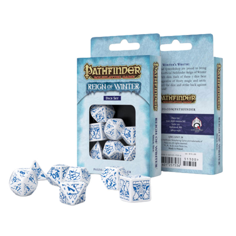 Q Workshop Pathfinder Dice (Set of 7)