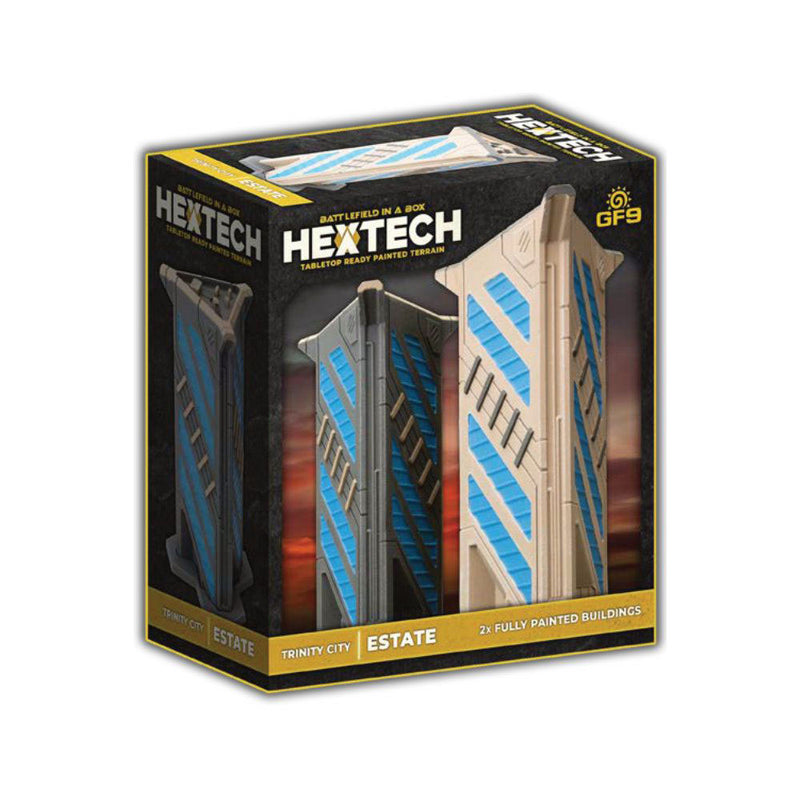 Terrain Hextech Trinity City Minis (2 pezzi)