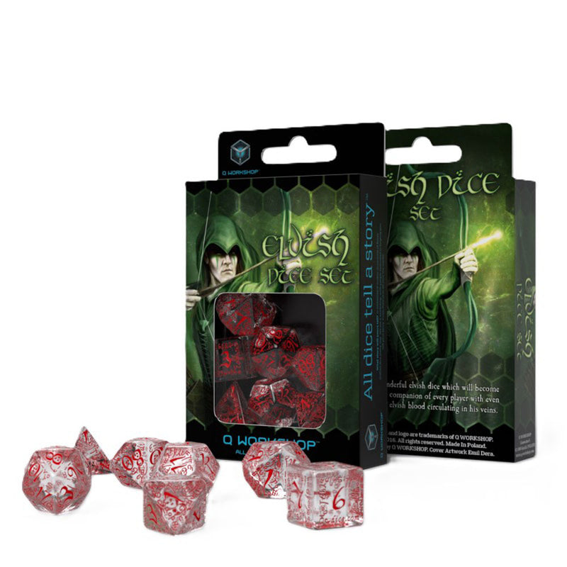 Q workshop elvish dadi set 7pcs