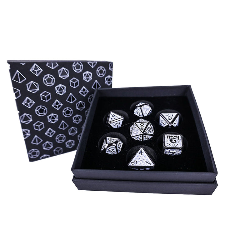 LPG Metall RPG Draco Dark Dice Set