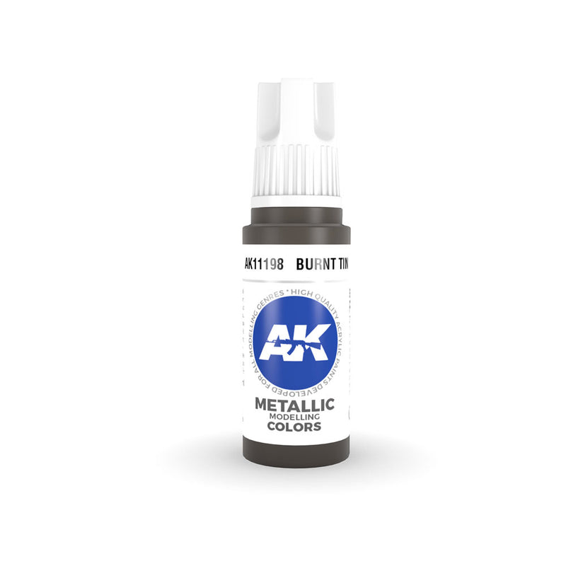 AK Interactive 3Gen Burrt Acrilic Paint 17ml