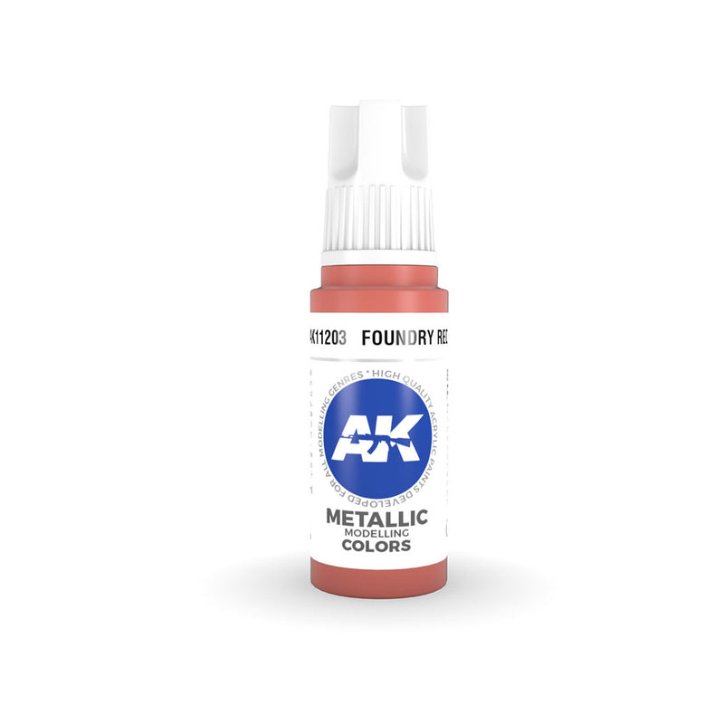 AK Interactive 3gen Red Acrylfarbe 17ml