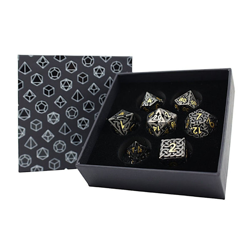 Set di dadi RPG trame vuote GLPG