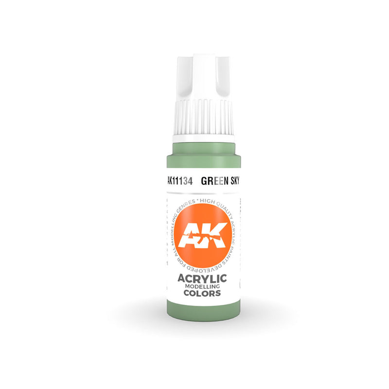 AK Interactive 3Gen Green Acrilic Paint 17ml